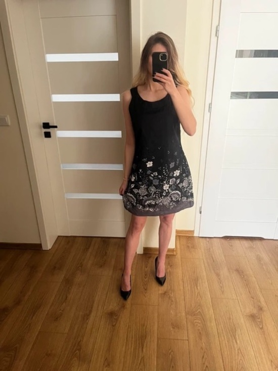 Asos black mini dress - Picture 3 of 3